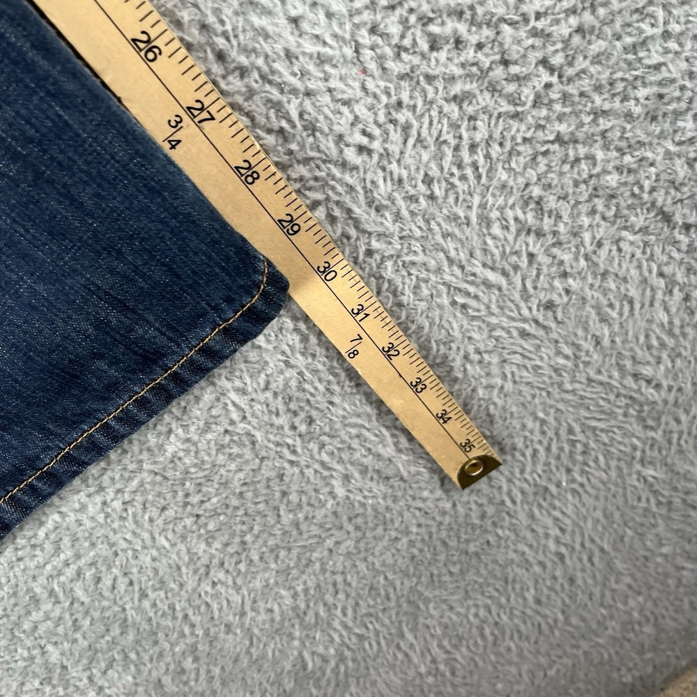 Levi's Jeans Mens 40x32 Blue 569 Loose Straight Fit Dark Wash 100% Cotton Denim - Picture 12 of 14